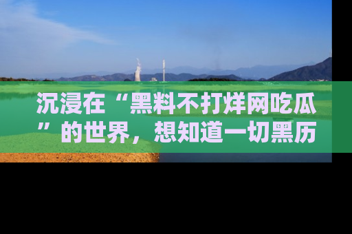 沉浸在“黑料不打烊网吃瓜”的世界，想知道一切黑历史与内幕信息的网站！