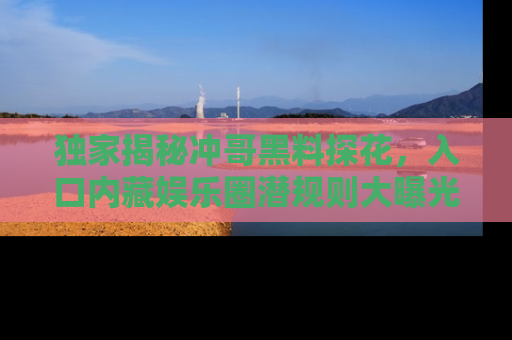 独家揭秘冲哥黑料探花，入口内藏娱乐圈潜规则大曝光