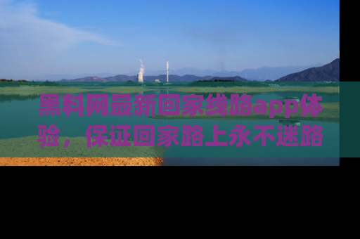 黑料网最新回家线路app体验，保证回家路上永不迷路顺畅