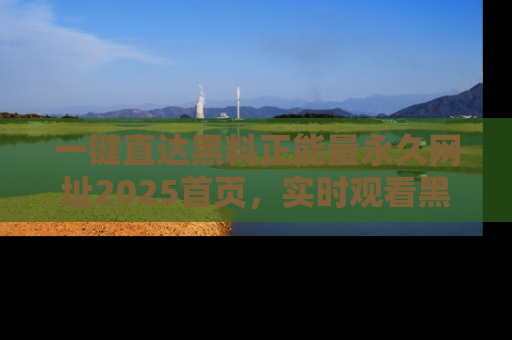 一键直达黑料正能量永久网址2025首页,实时观看黑料大汇总